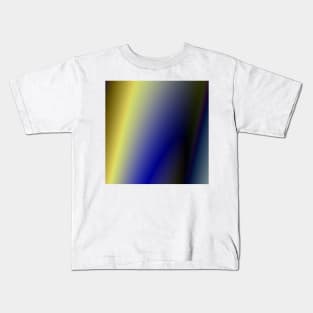 blue green white texture art Kids T-Shirt